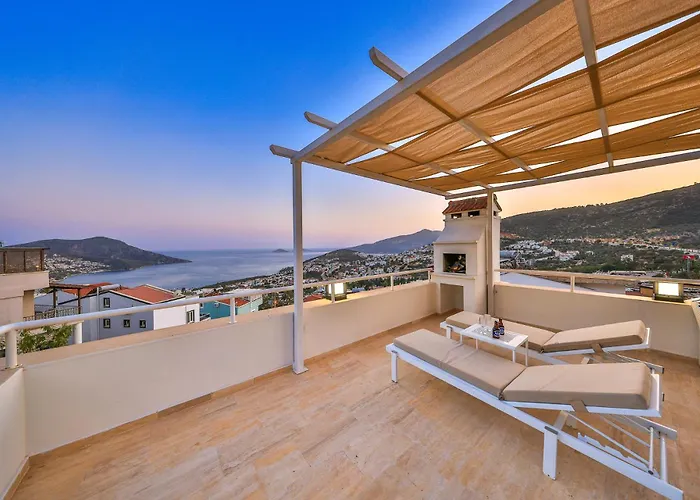 Seftali Seaview 4 Beds Villa Kaş